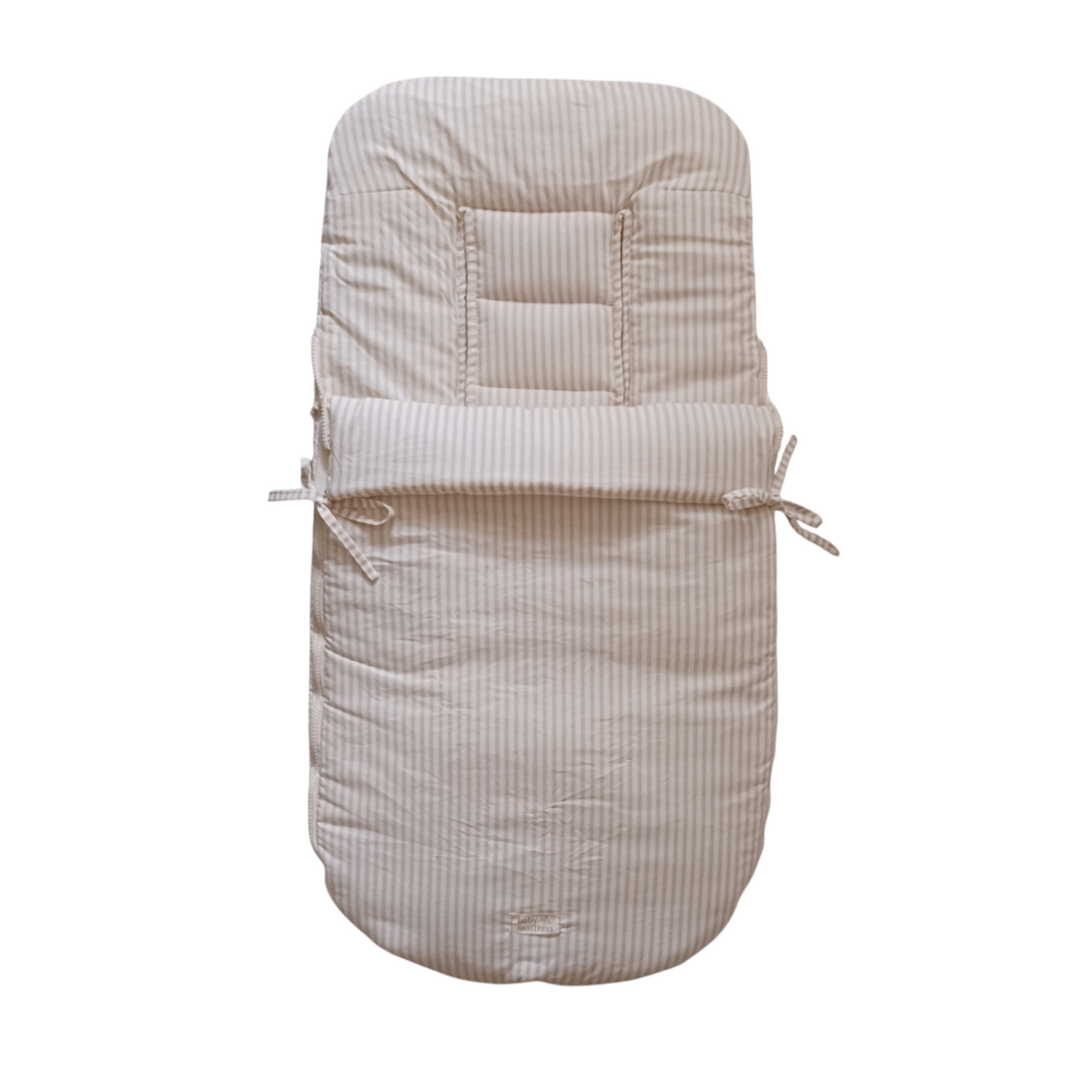 Baby Mattress Accesorios para coches Saco de coche 2 en 1 Beige Rayas - Baby Mattress 75199008916655
