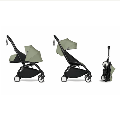 Coche YOYO 2 0+ y 6+ Olive - Frame Negro
