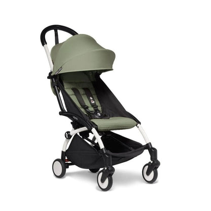 Babyzen Coche Coche YOYO2  6+ Olive - Frame Blanco 6OLIVEBLANCO