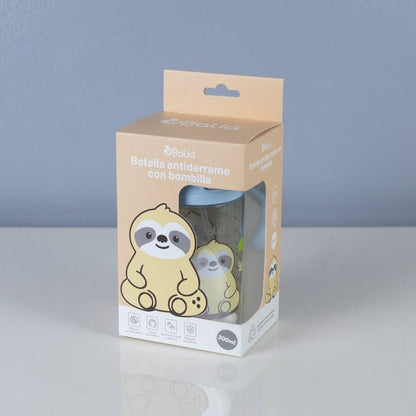 Balia Alimentación Botella antiderrame con bombilla Perezoso - Balia BADPER