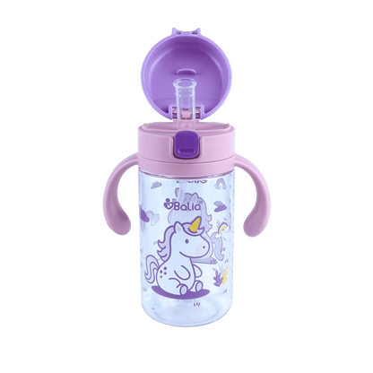 Balia Alimentación Botella antiderrame con bombilla Unicornio - Balia BADUNI