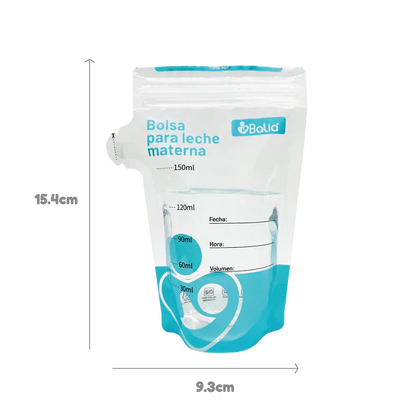 Balia Lactancia Materna Bolsa para leche materna 25un- Balia BLSMA