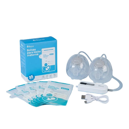 Balia Lactancia Materna Pack Lactancia Extractor doble Manos libre - Balia