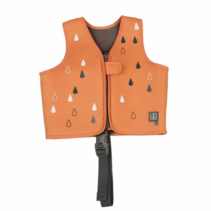 BBluv Flotadores Chaleco de Natación Näj Naranjo Talla M (3-6 años) - BBluv B0166-D-M