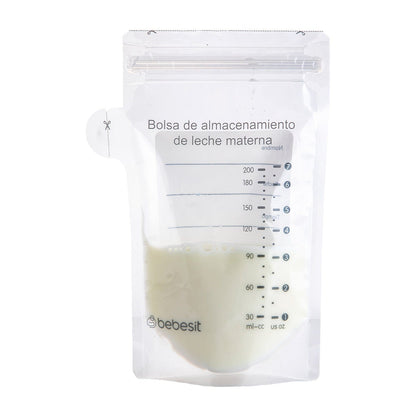 Bebesit Lactancia Materna Extractor Leche Materna Doble + Control Remoto + 10 Bolsas - Bebesit BB001016S20