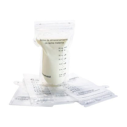 Bebesit Lactancia Materna Extractor Leche Materna Doble + Control Remoto + 10 Bolsas - Bebesit BB001016S20