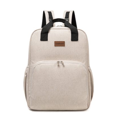 Bebesit Mochila Maternal Mochila 3 en 1 beige: Pañalera, cuna y mudador portátil - Bebesit BB0300KM034BE