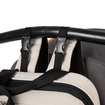 Bebesit Mochila Maternal Mochila 3 en 1 beige: Pañalera, cuna y mudador portátil - Bebesit BB0300KM034BE