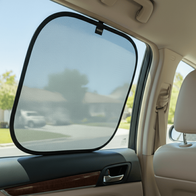 Bebesit Otros accesorios de seguridad Protector x2 de Sol auto Parasol bebé doble adherente UPF50+ - Bebesit BB00OKT003