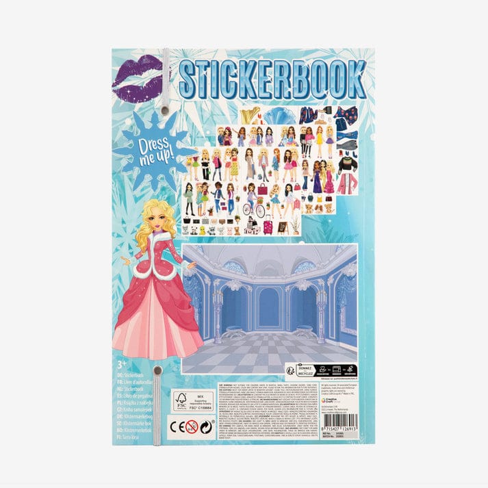 Besties Libro Actividades Libro de stickers Dress Me Up Nieve - Besties BE141001