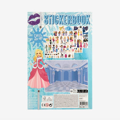 Besties Libro Actividades Libro de stickers Dress Me Up Nieve - Besties BE141001