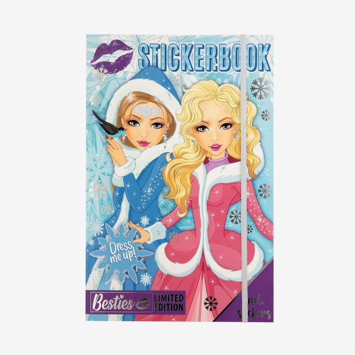 Besties Libro Actividades Libro de stickers Dress Me Up Nieve - Besties BE141001