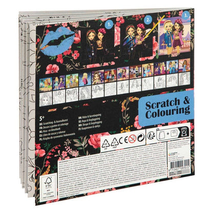 Besties Libros para pintar Libro para pintar Scratch & Colouring - Besties BE140010