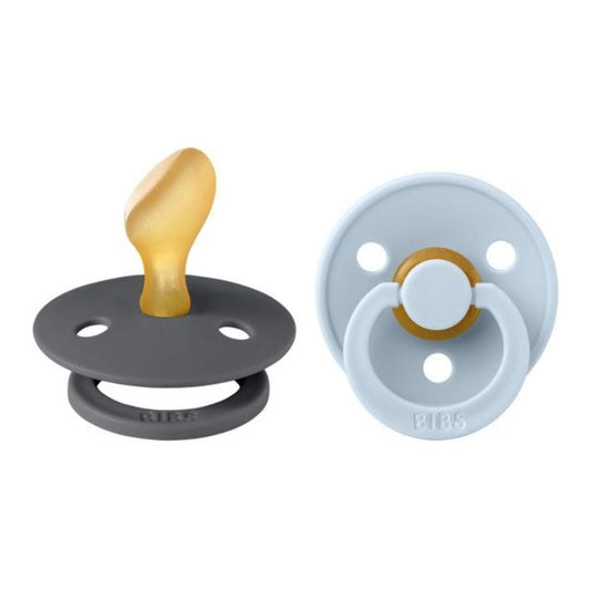 Bibs Chupete Chupete Anatómico X2 Talla 2 Iron / baby blue 2211424