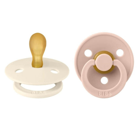 Bibs Chupete Chupete Bibs colour Simétrico X2 Talla 1 Ivory-Blush 2121417