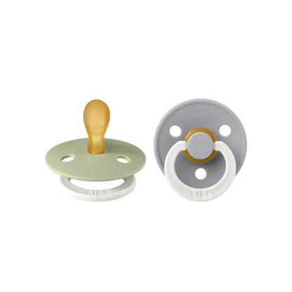 Bibs Chupete Chupete Bibs colour Simétrico X2 Talla 2 Sage/Cloud Glow Night 2221426