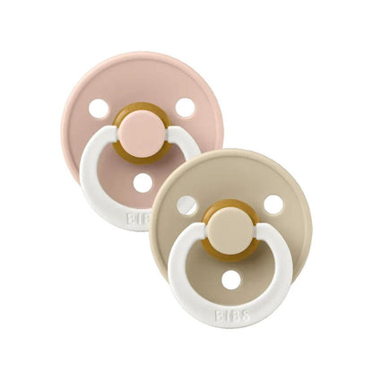 Bibs Chupete Chupete Bibs Redondo x2 Talla 2 Blush & Vanilla Glow Night - Bibs 190216