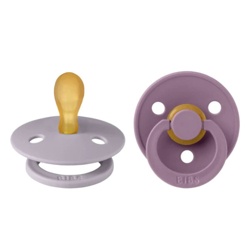 Bibs Chupete Chupete Bibs Simétrico Colour x2 Talla 1  Fossil Grey Mauve - Bibs 2121422