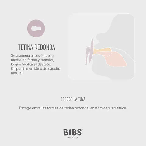 Bibs Chupete Chupete Redondo Colour Talla 1 Sage - Bibs 1001000250