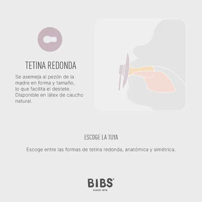 Bibs Chupete Chupete Redondo Colour Talla 1 Sage - Bibs 1001000250