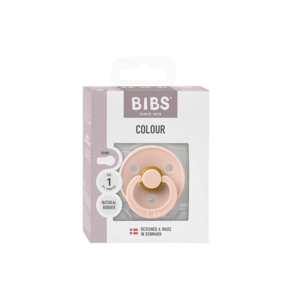 Bibs Chupete Chupete Redondo Colour x1 talla 1 Blush - Bibs 1001000244