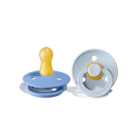 Bibs Chupete Chupete Redondo x2 Talla 1 Sky Blue / Steel Blue - Bibs 110277