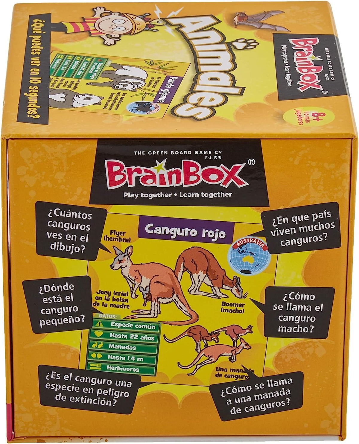 Brainbox Brainbox Juegos de mesa Brainbox animales 93403