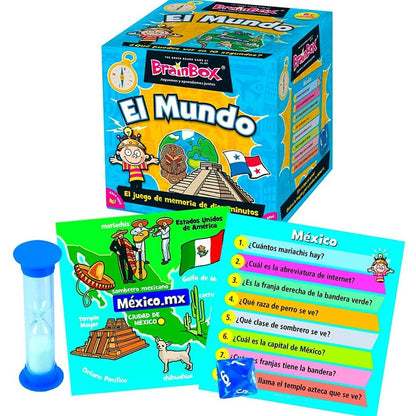 Brainbox Juegos de mesa brainbox el mundo 93401