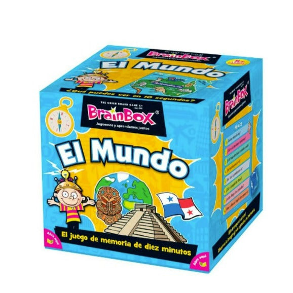 Brainbox Juegos de mesa brainbox el mundo 93401