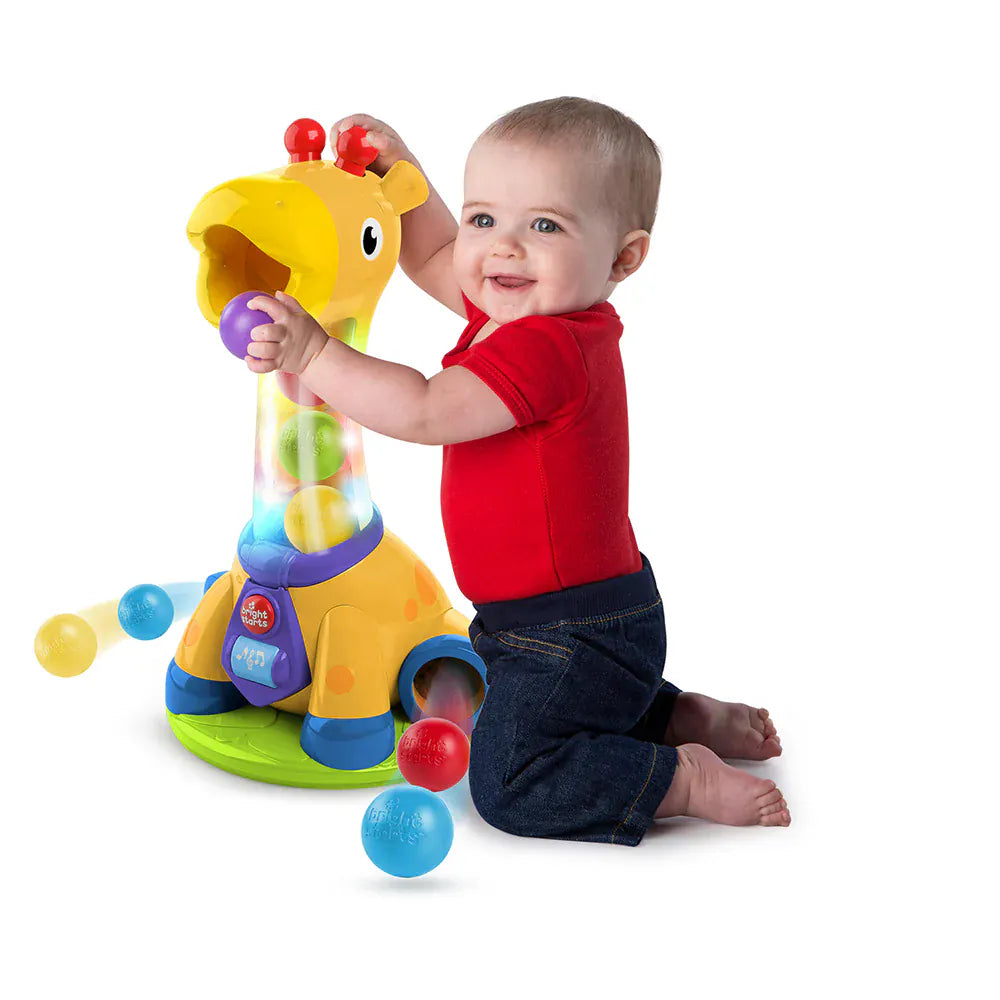 BRIGHT STARTS Juguetes de actividades para bebés Spin & Giggle Giraffe -  Bright Starts 0588E910933