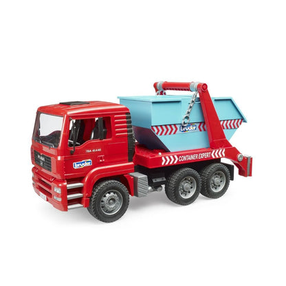 Bruder Camión Camión MAN TGA con contenedor basculante 02741 Escala 1:16 - Bruder BRU02741