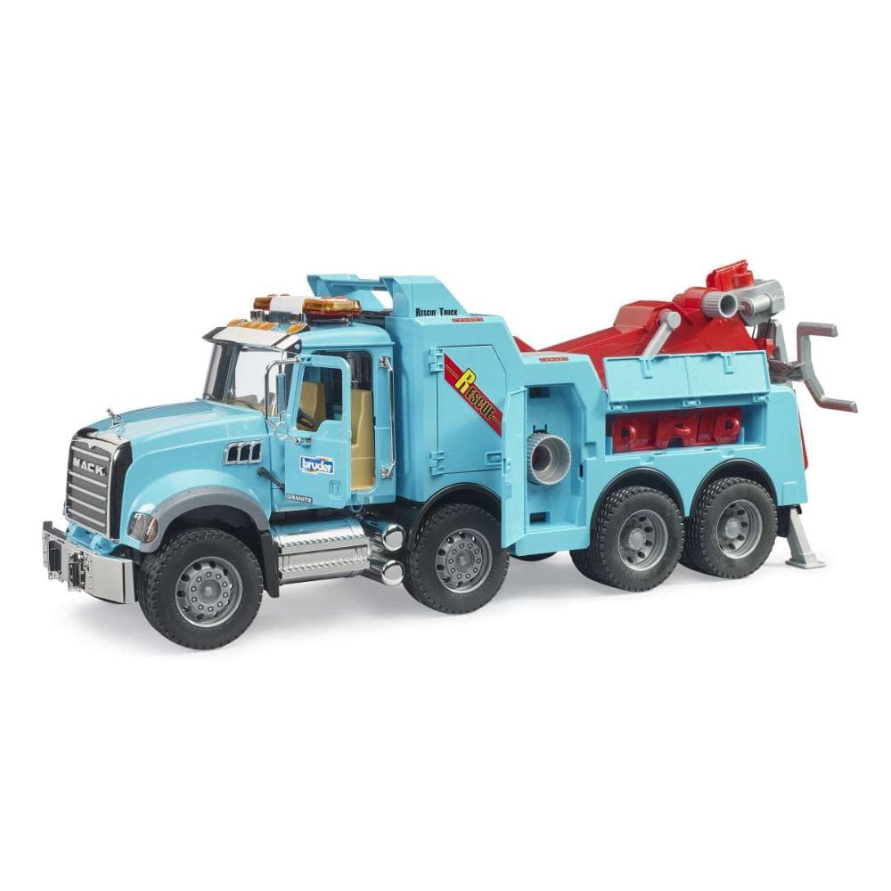 Bruder Camión Camión MB de Remolque pesado MACK Granite 02831 con Módulo luz y Sonido - Bruder BRU02831