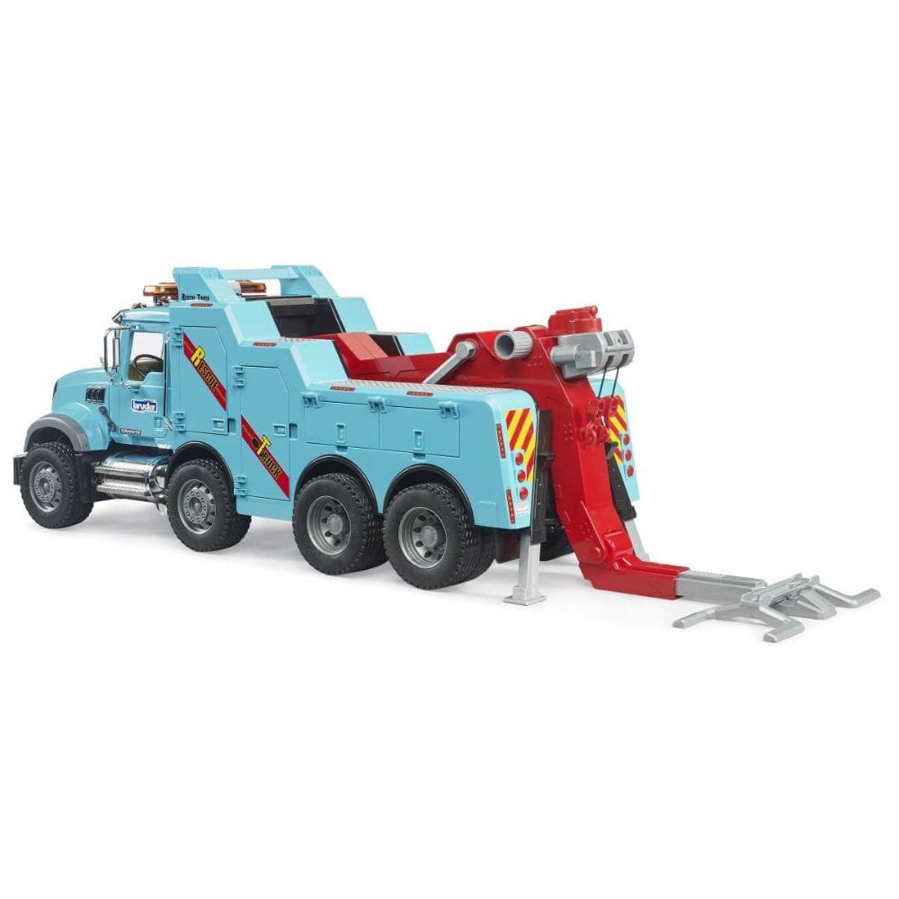 Bruder Camión Camión MB de Remolque pesado MACK Granite 02831 con Módulo luz y Sonido - Bruder BRU02831