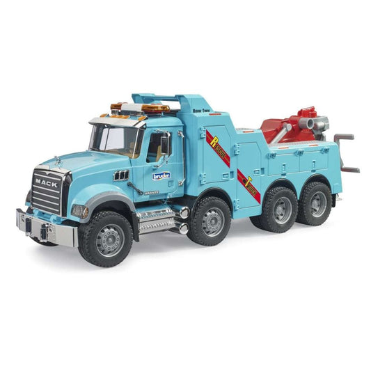 Bruder Camión Camión MB de Remolque pesado MACK Granite 02831 con Módulo luz y Sonido - Bruder BRU02831