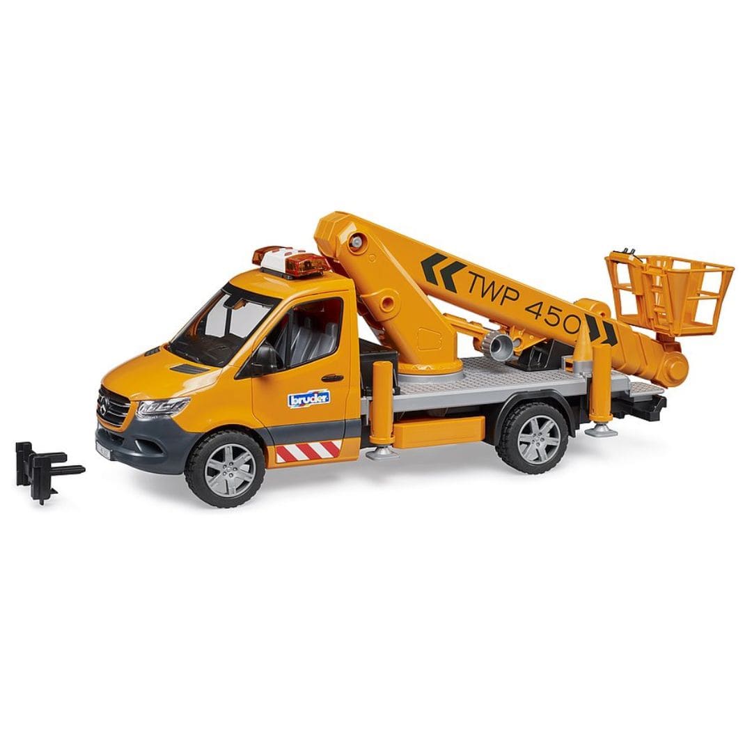 BRUDER Otros transportes Mercedez Benz Sprinter con plataforma de trabajo BRU02679 - Escala 1:16- Bruder BRU02679