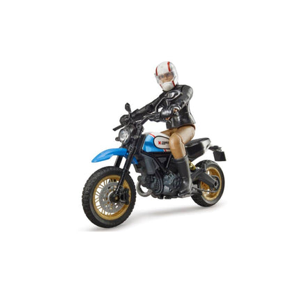 Bruder Otros transportes Scrambler Ducati Desert Sled con conductor 63051 Escala 1:16 - Bruder BRU63051
