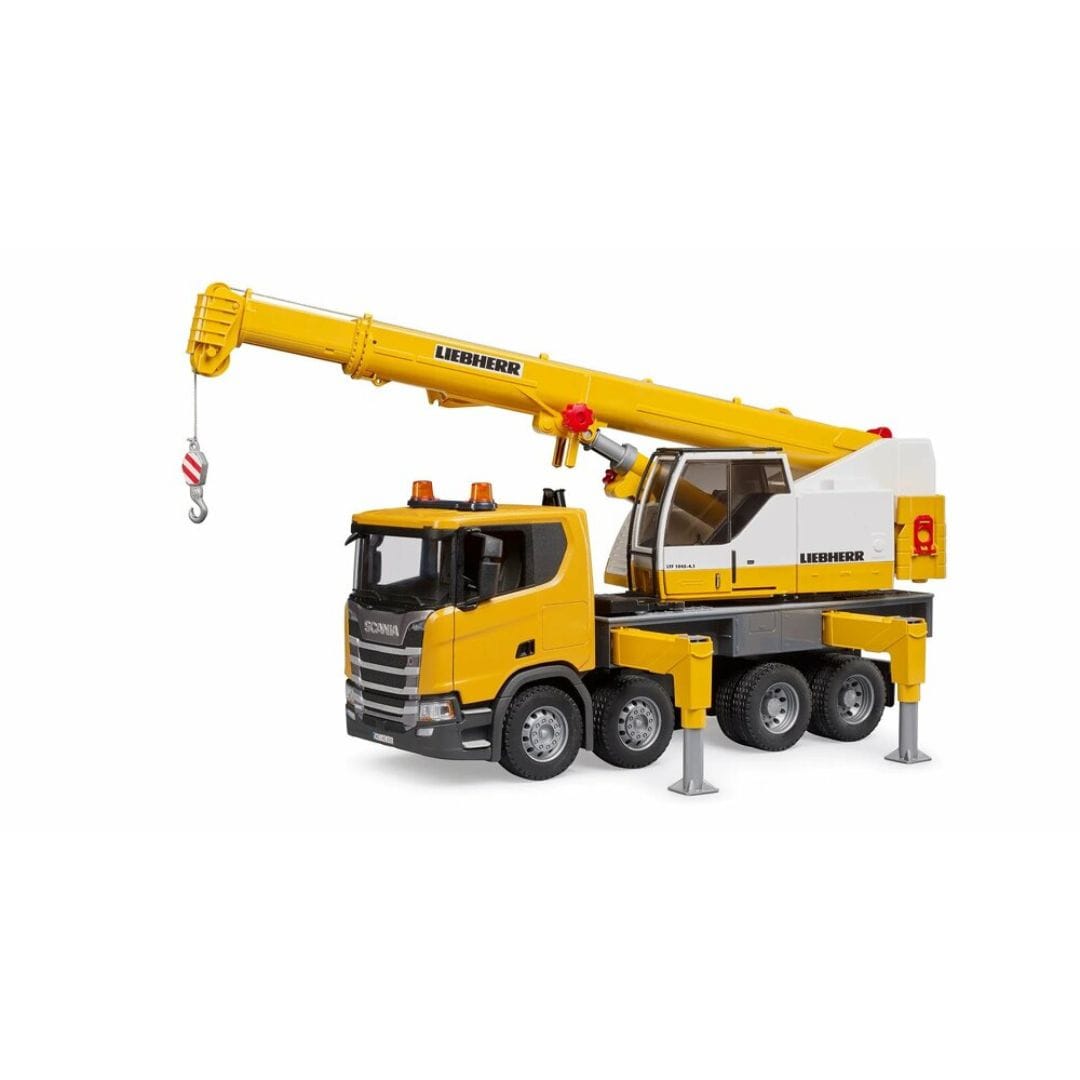 BRUDER Transportes Camión grúa Scania Super 560R Liebherr 03571- Escala 1:16- BRUDER BRU03571
