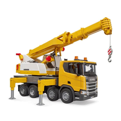 BRUDER Transportes Camión grúa Scania Super 560R Liebherr 03571- Escala 1:16- BRUDER BRU03571