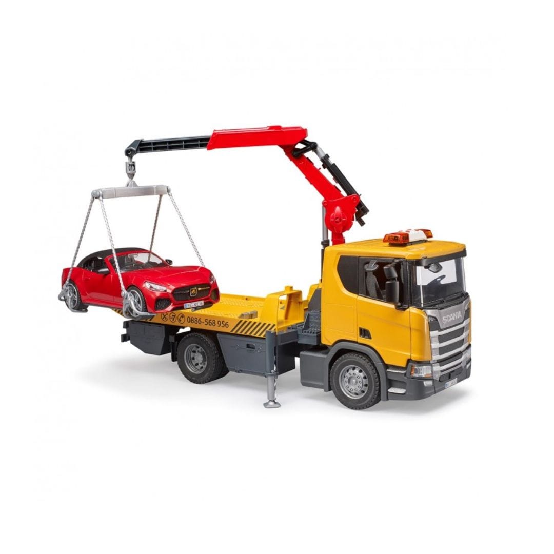 BRUDER Transportes Grúa Scania Súper 560R 03552- Escala 1:16- BRUDER BRU03750