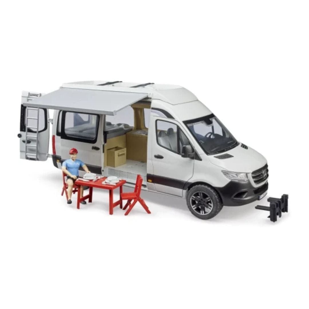 BRUDER Transportes MB Sprinter Camper con conductor 02672 Escala 1:16- BRUDER BRU02672