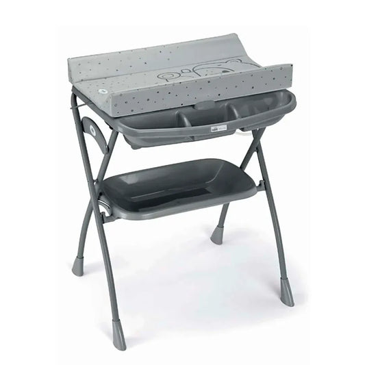 CAM Artículos para el baño Bañera Mudador Plegable Volare Oso Gris Oscuro | CAM CAM C203008-C262