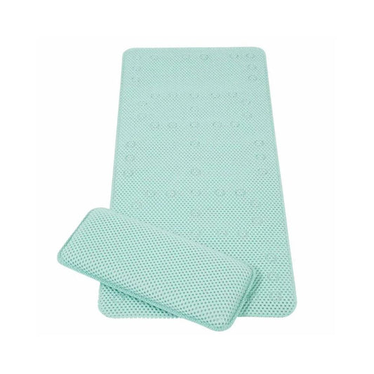 Clevamama Artículos para el baño Mat Antideslizante + Cojín verde - Clevamama 7403
