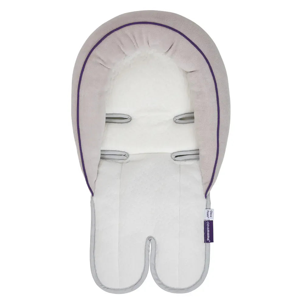 Clevamama Cojín Cojín Soporte de Cabeza 2 en 1 para Coche y Silla de Auto | ClevaMama 3600