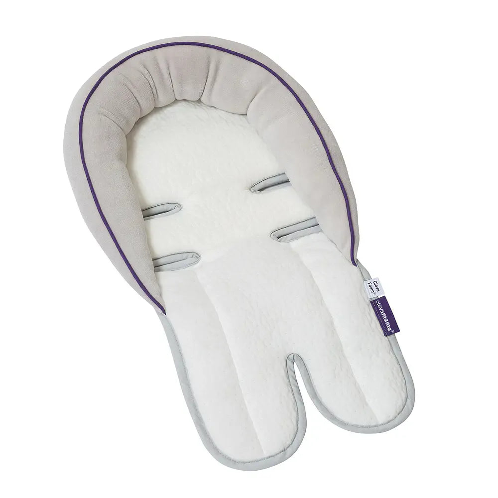 Clevamama Cojín Cojín Soporte de Cabeza 2 en 1 para Coche y Silla de Auto | ClevaMama 3600