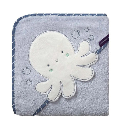 Clevamama Toalla de Baño Toalla Delantal Celeste Pulpo - Clevamama 3532