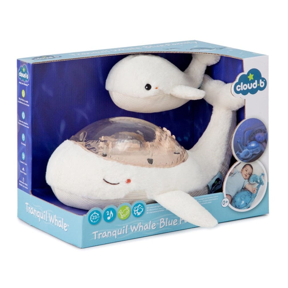 Peluche de ballena proyector bebes luces y música con ruido blanco SD122