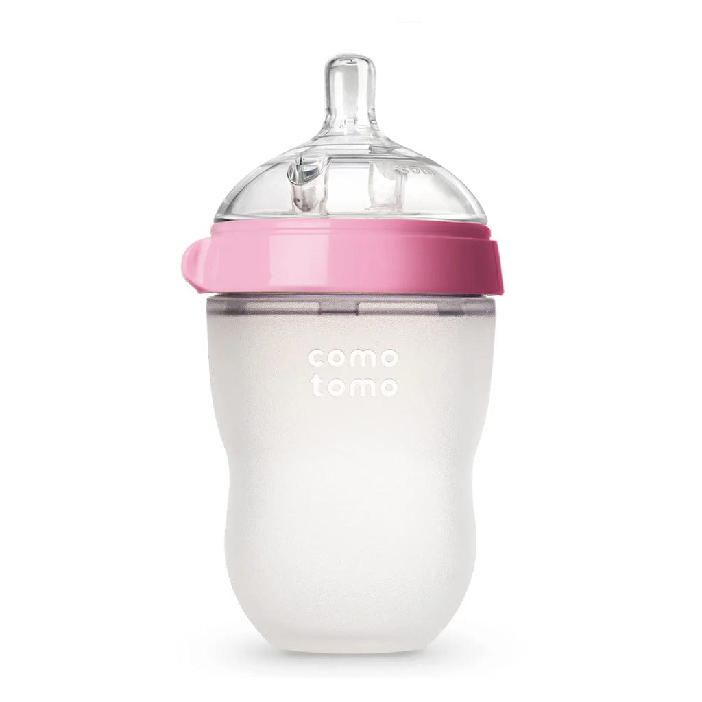 comotomo Mamadera Mamadera Rosada 250 ML - Comotomo MAMADERA-ROSADA-250-ML