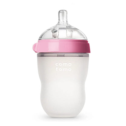 comotomo Mamadera Mamadera Rosada 250 ML - Comotomo MAMADERA-ROSADA-250-ML