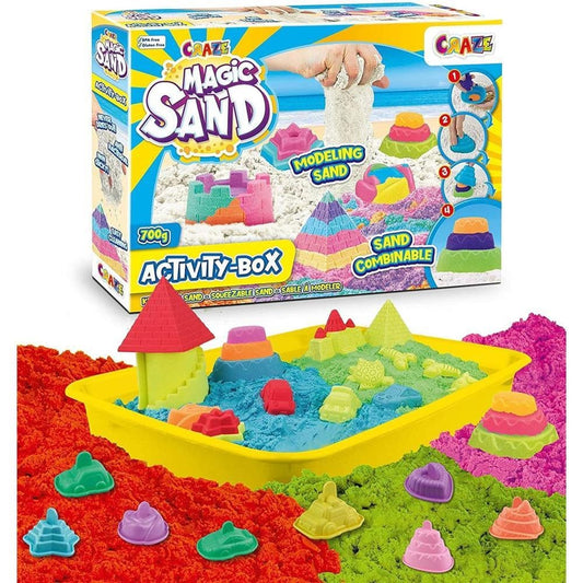 CRAZE Arte / Manualidades Caja de actividad de arena mágica - Craze 32343