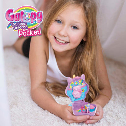 Craze Figuras de colección Set de juego coleccionable Unicornio Arcoíris Galupy in My Pocket - Craze 52990